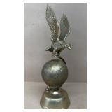 Eagle Bank on Globe, Brass