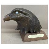 Hawkeagle bronze Head