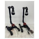 Unique pipe lamps