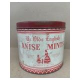 Old English mint advertising can