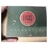 Lucky strikes cigarette can