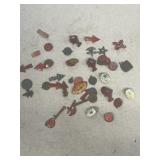 War time, tobacco metal tags