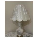 Hand painted ceramic table lamp