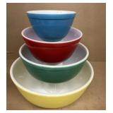 Pyrex Primary Nesting Bowls,