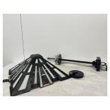 Stained glass hanging light