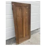 Wooden door