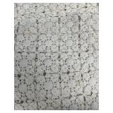 Handmade tablecloth or throw 48" x 66"