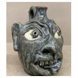 W.A. Flowers Face jug