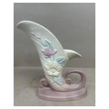 Hull magnolia CORNUCOPIA pottery vase