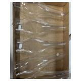 (5) oval lamp chimneys