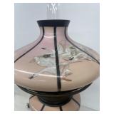 Impressive Lamp, Hand-painted geese