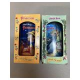 Walt Disney jungle book and Pinocchio character