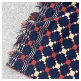 Red & Blue coverlet 5
