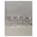 Bass and pale L glasses