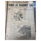 1944 Des Moines, Iowa newspapers in book the Des