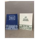 Indiana Weavers, and woven books