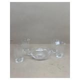 Juice, glasses, and bowl