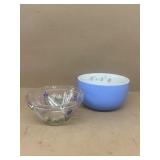 Hall bowl and hand painted bowl