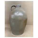 Stoneware crock jug