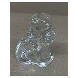 Glass dog