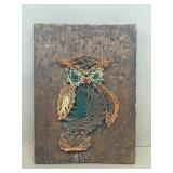 Mid century owl string art