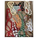 Costume jewelry necklaces