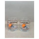 Cleveland Browns wine glasses