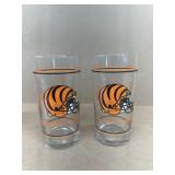 Cincinnati Bengals glasss