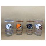 NFL glasses colts,Bears , Browns and Houston