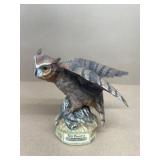 Ski country bourbon, whiskey OWL decanter small