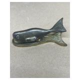 Brass whale clip
