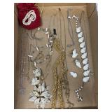 Costume jewelry necklaces
