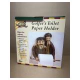 Golfers, toilet paper holder