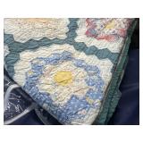 Flower Garden Quilt, Vintage