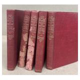 (5) volume set 1904 Little masterpieces of