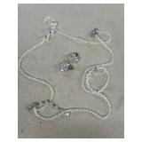 Necklace and earrings set