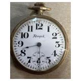 Xtragood 17 jewel pocket watch with Goldfield