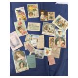 Vintage paper goods and advertisements 1800s