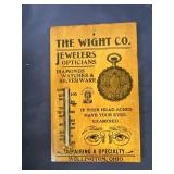 The WIGHT Company advertising thermometer,