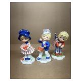 Patriotic figurines