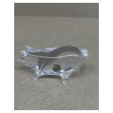 KONST UASHULT glass pig