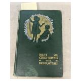 1905 Child Rhymes w/Hoosier Pictures, J.W. Rile