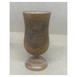 Tonic cup wooden vintage