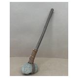 Artifact Hammer Stone w/ Handle