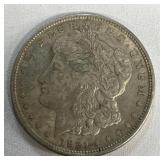 1921 Morgan silver dollar