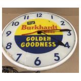 Burkhart Brewing Co. Clock **