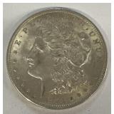 1921 Morgan silver dollar