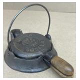 WAGNER Waffle Iron, 1910 patent, Miniature