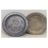 (2) Early Wooden plates