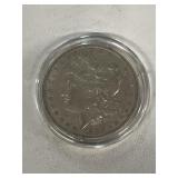 1882 O Morgan silver dollar